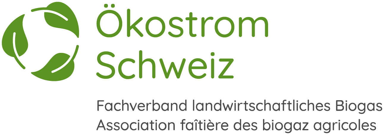 logo Ökostrom Schweiz  - membre d'AgroImpact pour la durabilité de l'agriculture suisse